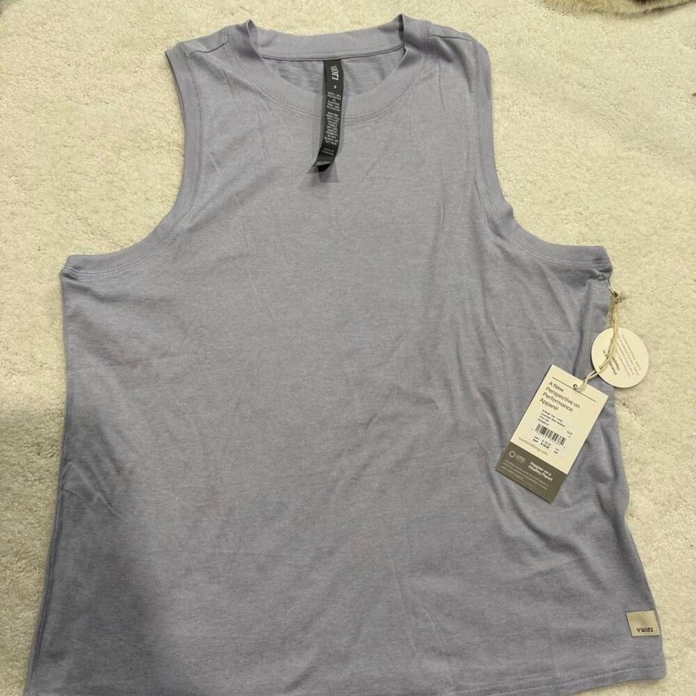 Women's Purple and Blue Vest